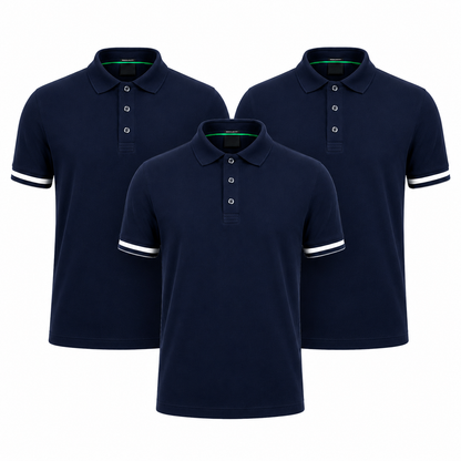 3-Pack Classic Polo Shirts